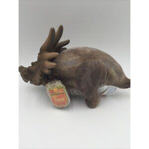 Disney Dinosaur Movie EEMA Styracosaurus Star Bean Bag Mattel Plush Stuffed Toy